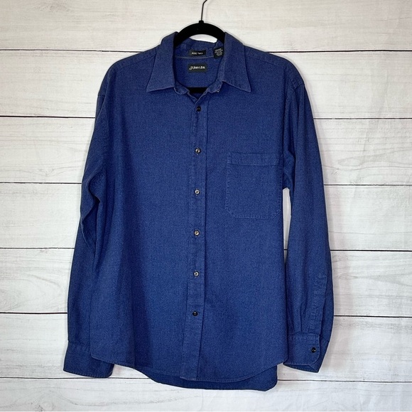 St. John's Bay Other - St. John's Bay Men's Jaspe' Twill Button Down Size L